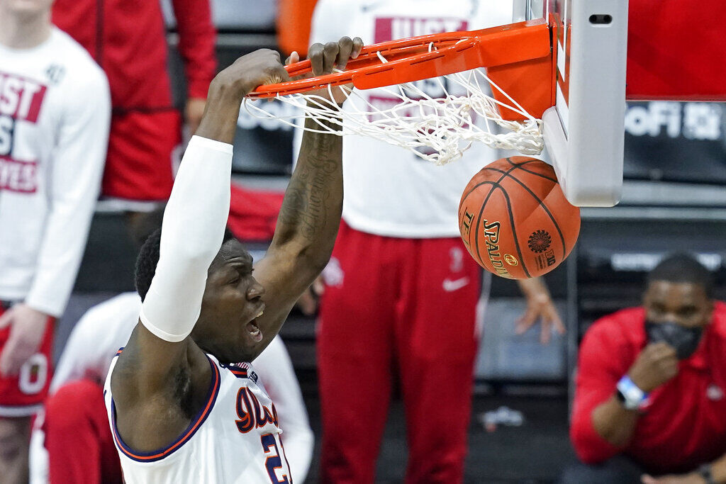 Kofi Cockburn, Illinois, 7-0